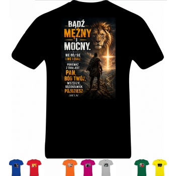 T-shirt BĄDŹ MĘŻNY